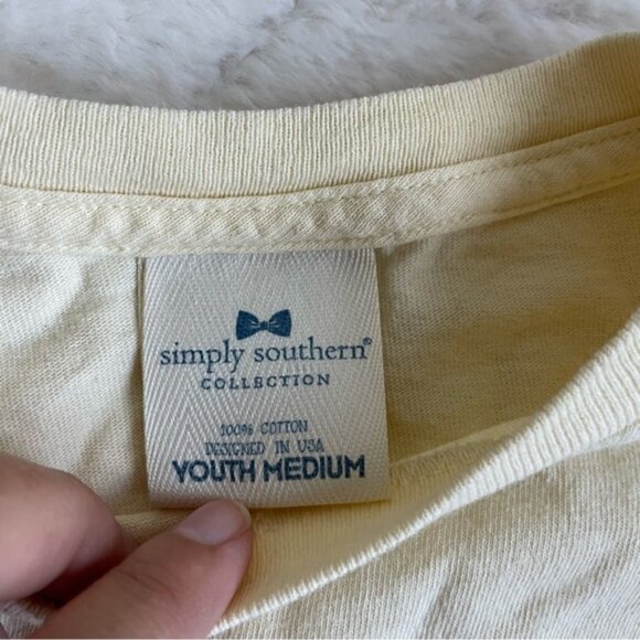 Simply Southern | "Sea You Later" Turtle Short Sleeve Tee | Size Youth Medium - Picture 8 of 11